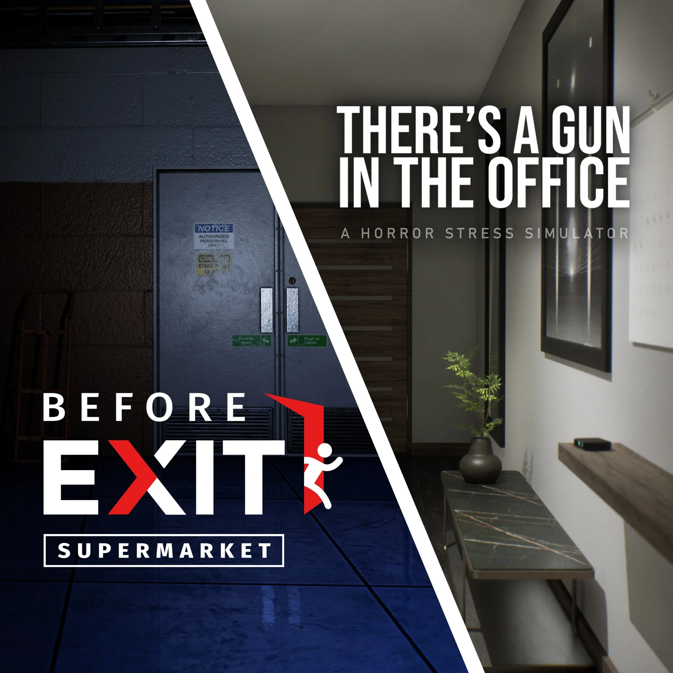 Before Exit: Supermarket + There's a Gun in the Office bundle | XBOX | На любой аккау