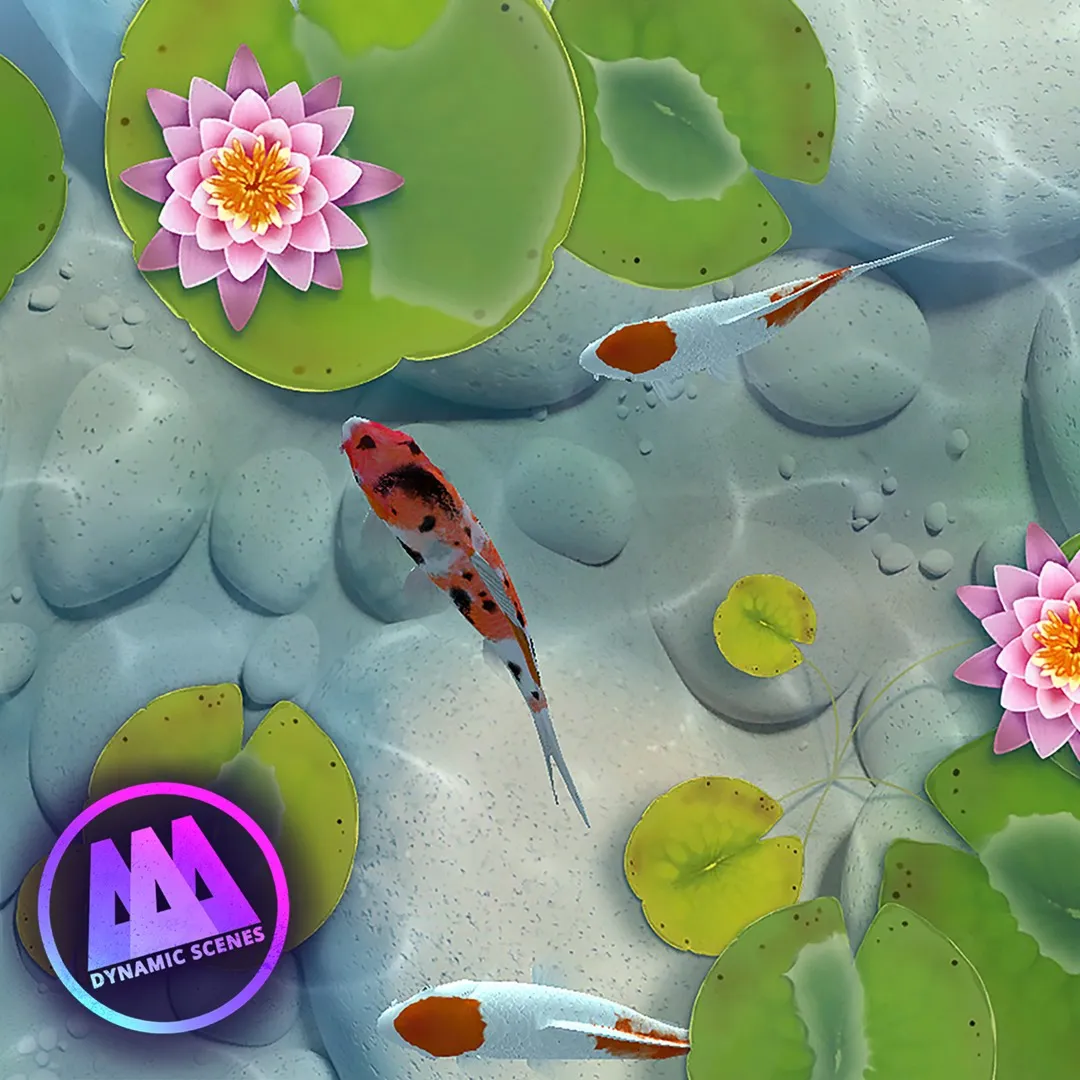 AAA Dynamic Scenes - Koi Fish Pond Dynamic Scene | XBOX | На любой аккаунт