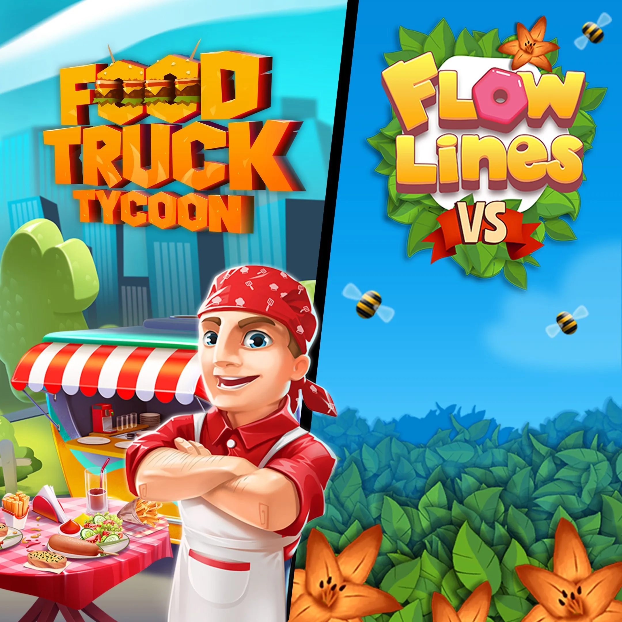Food Truck Tycoon + Flowlines VS | XBOX | На любой аккаунт