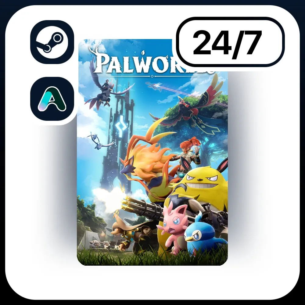 АВТО PALWORLD \ STEAM ПОДАРКОМ ДЛЯ KZ | RU | UA | CIS 24/7