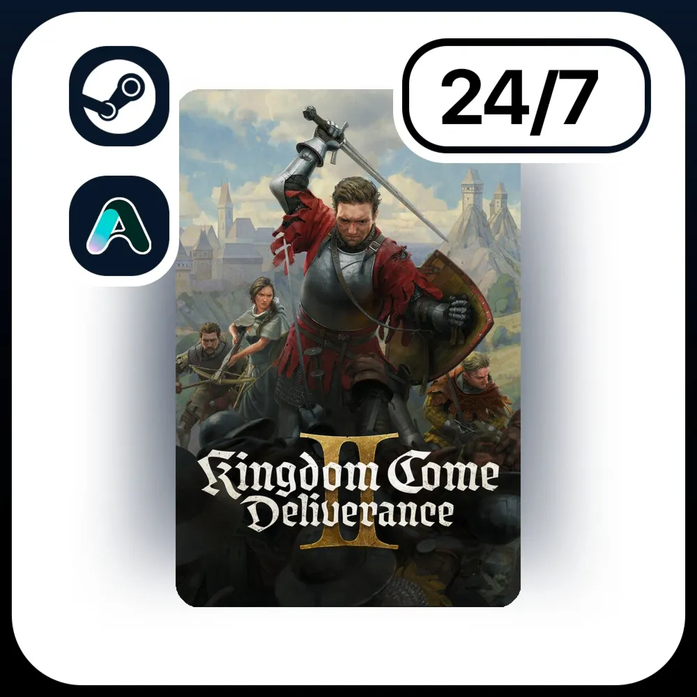 АВТО KINGDOM COME: DELIVERANCE II \ STEAM ПОДАРКОМ ДЛЯ KZ | UA | CIS 24/7