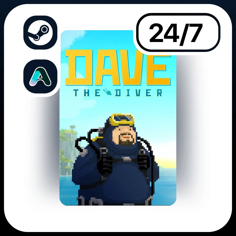 АВТО DAVE THE DIVER \ STEAM ПОДАРКОМ ДЛЯ KZ | UA | CIS 24/7