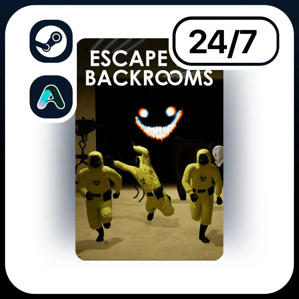 АВТО ESCAPE THE BACKROOMS \ STEAM ПОДАРКОМ ДЛЯ KZ | RU | UA | CIS 24/7