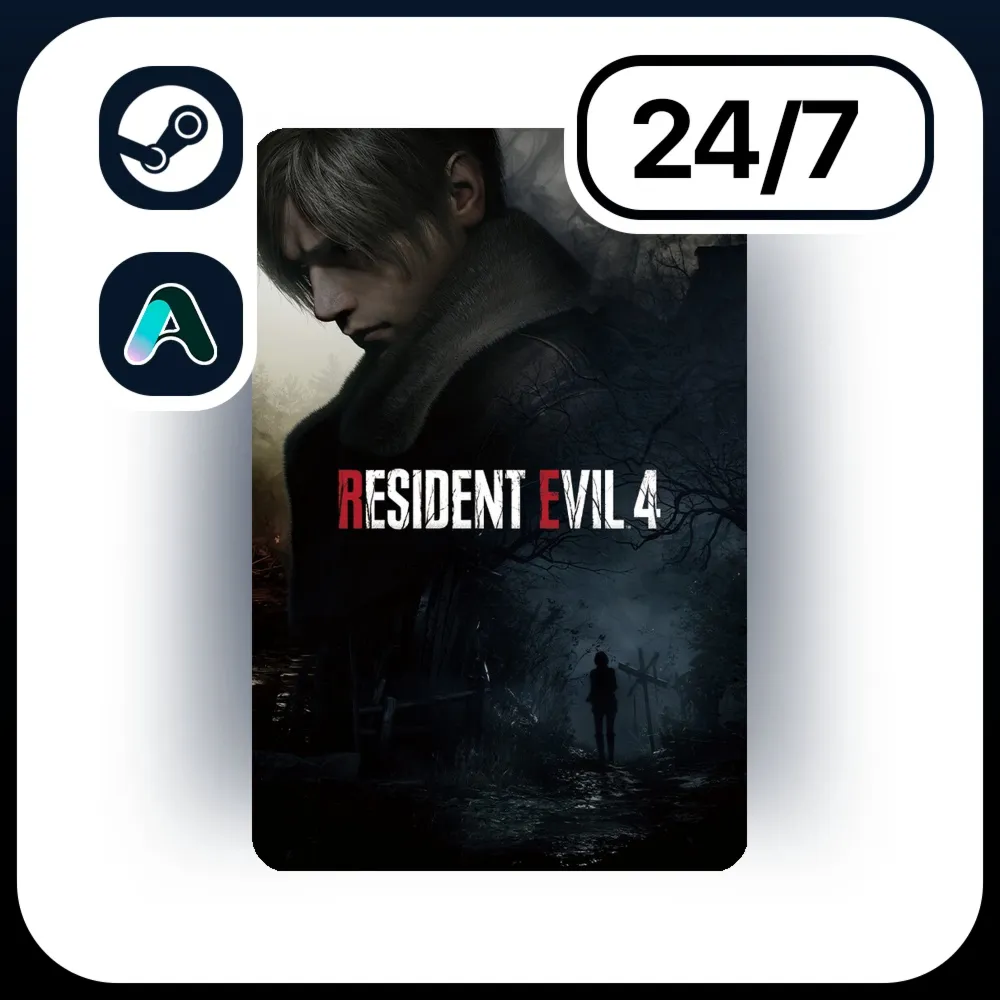 АВТО RESIDENT EVIL 4 \ STEAM ПОДАРКОМ ДЛЯ KZ | UA | CIS 24/7