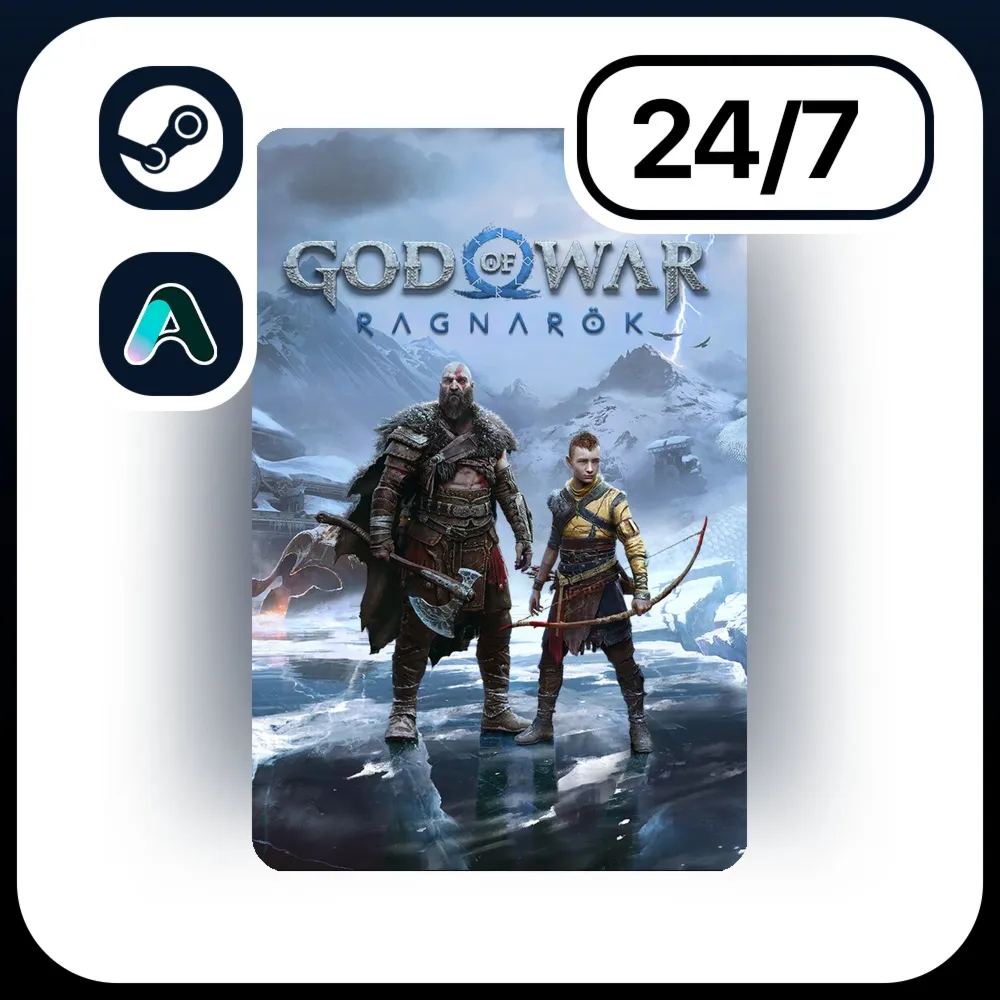 АВТО GOD OF WAR RAGNARÖK \ STEAM ПОДАРКОМ ДЛЯ KZ | UA | CIS 24/7