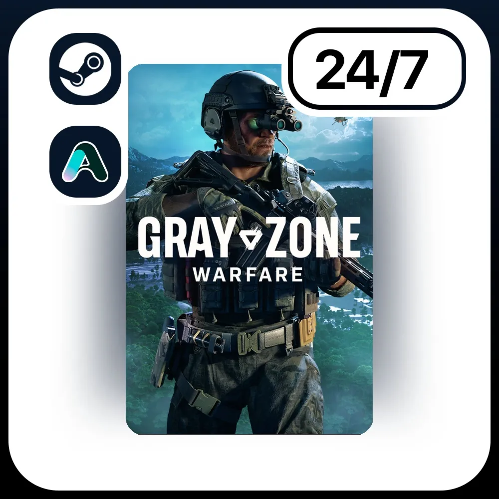 АВТО GRAY ZONE WARFARE \ STEAM ПОДАРКОМ ДЛЯ KZ | UA | CIS 24/7