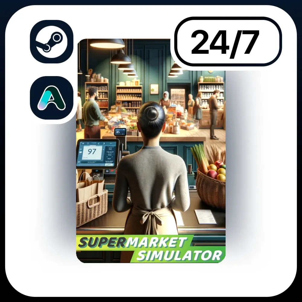АВТО SUPERMARKET SIMULATOR \ STEAM ПОДАРКОМ ДЛЯ KZ | RU | UA | CIS 24/7