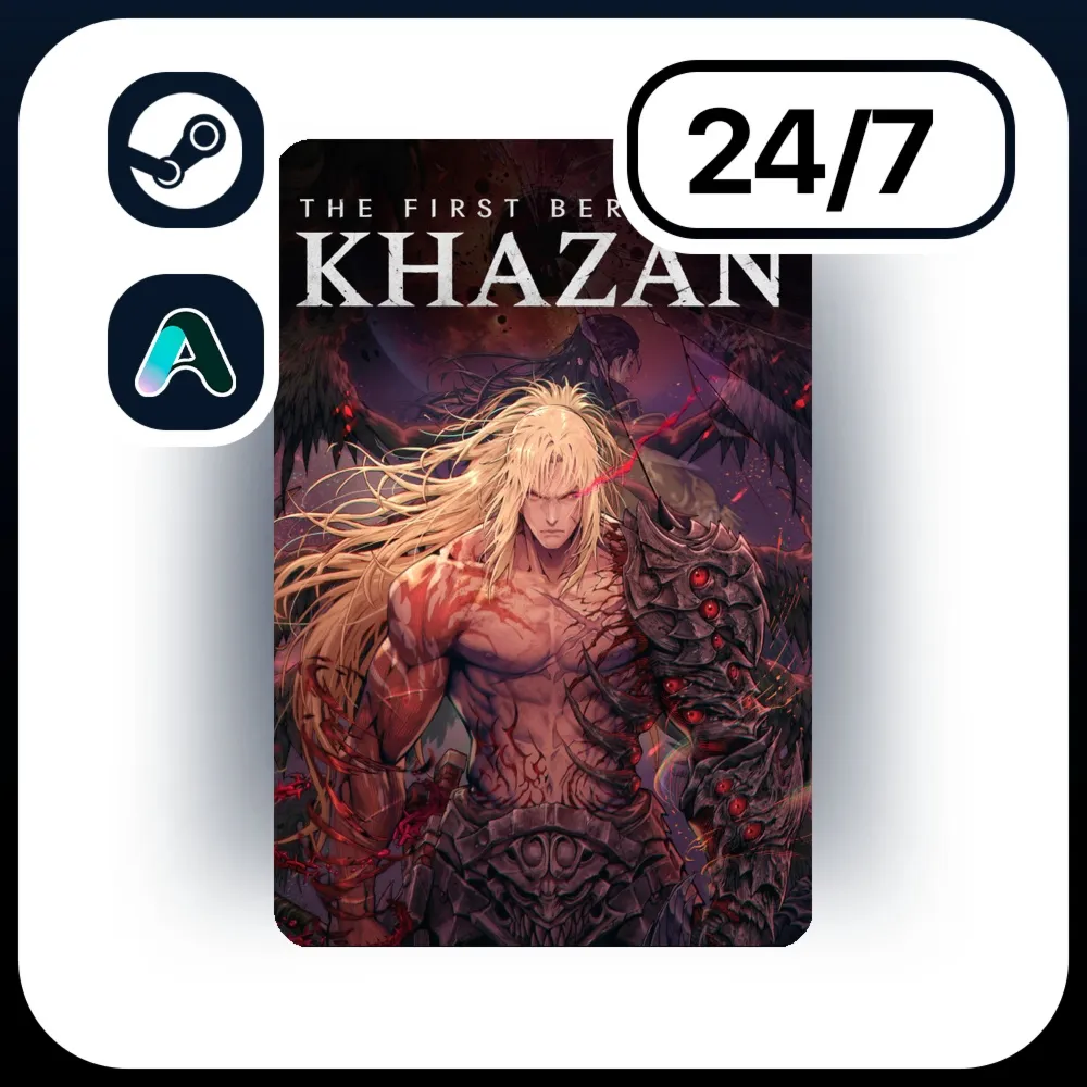 АВТО THE FIRST BERSERKER: KHAZAN \ STEAM ПОДАРКОМ ДЛЯ KZ | RU | UA | CIS 24/7