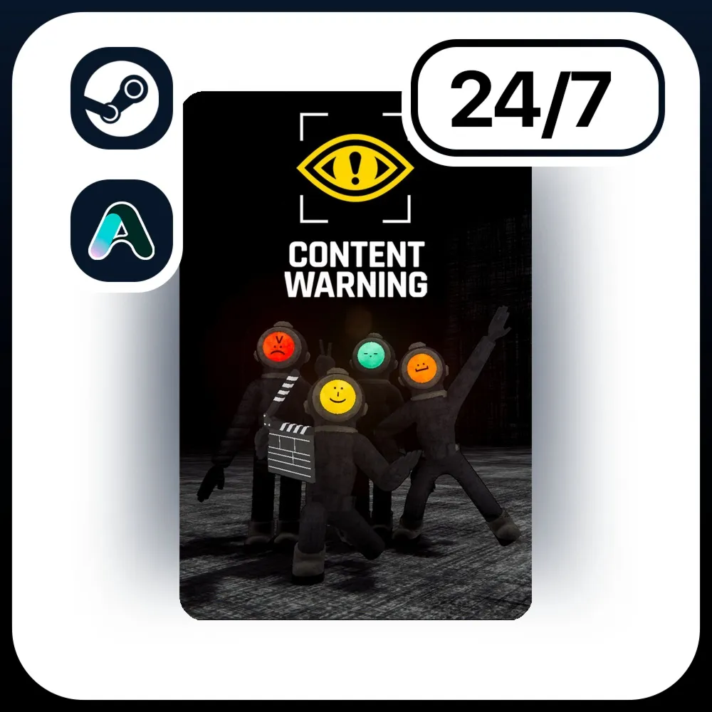 АВТО CONTENT WARNING \ STEAM ПОДАРКОМ ДЛЯ KZ | RU | UA | CIS 24/7