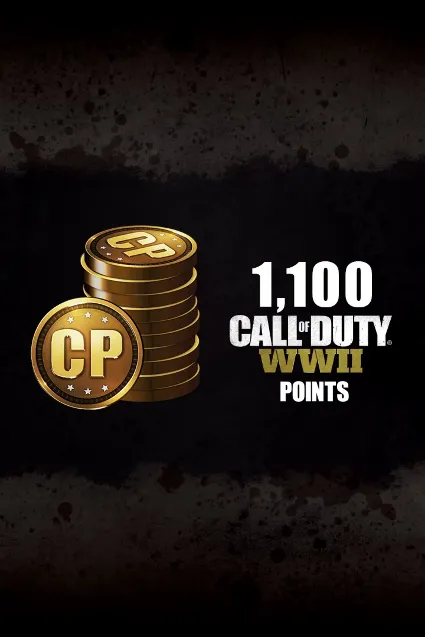 1,100 Call of Duty®: WWII Points | PC | На любой аккаунт