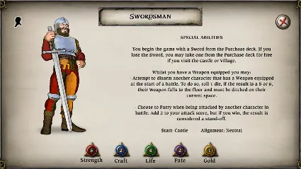 Talisman: Digital Edition - The Swordsman Character Pack | XBOX+PC | На любой аккаунт