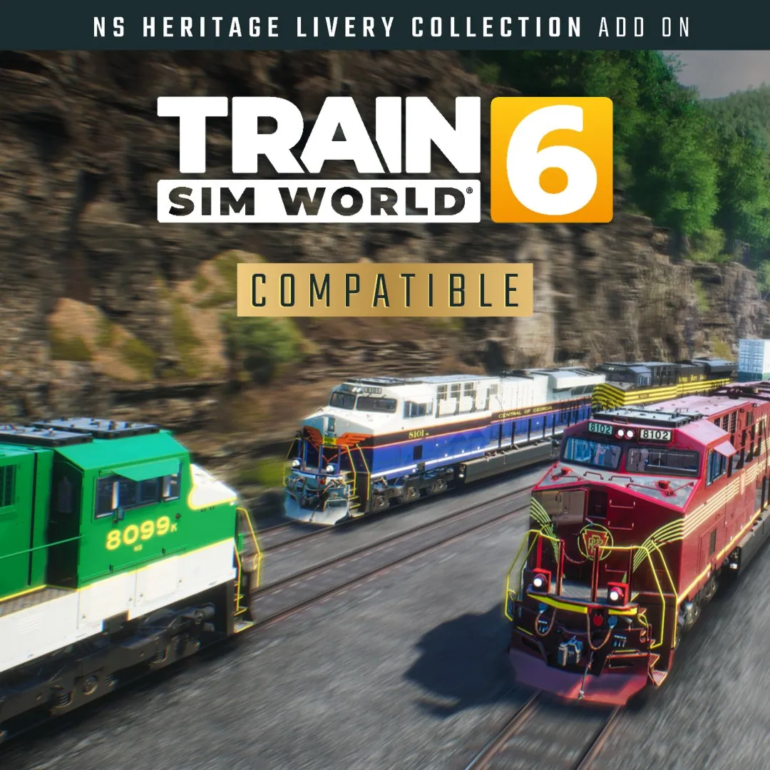 Train Sim World® 6: Norfolk Southern Heritage Livery Collection Add-On | XBOX+PC | На