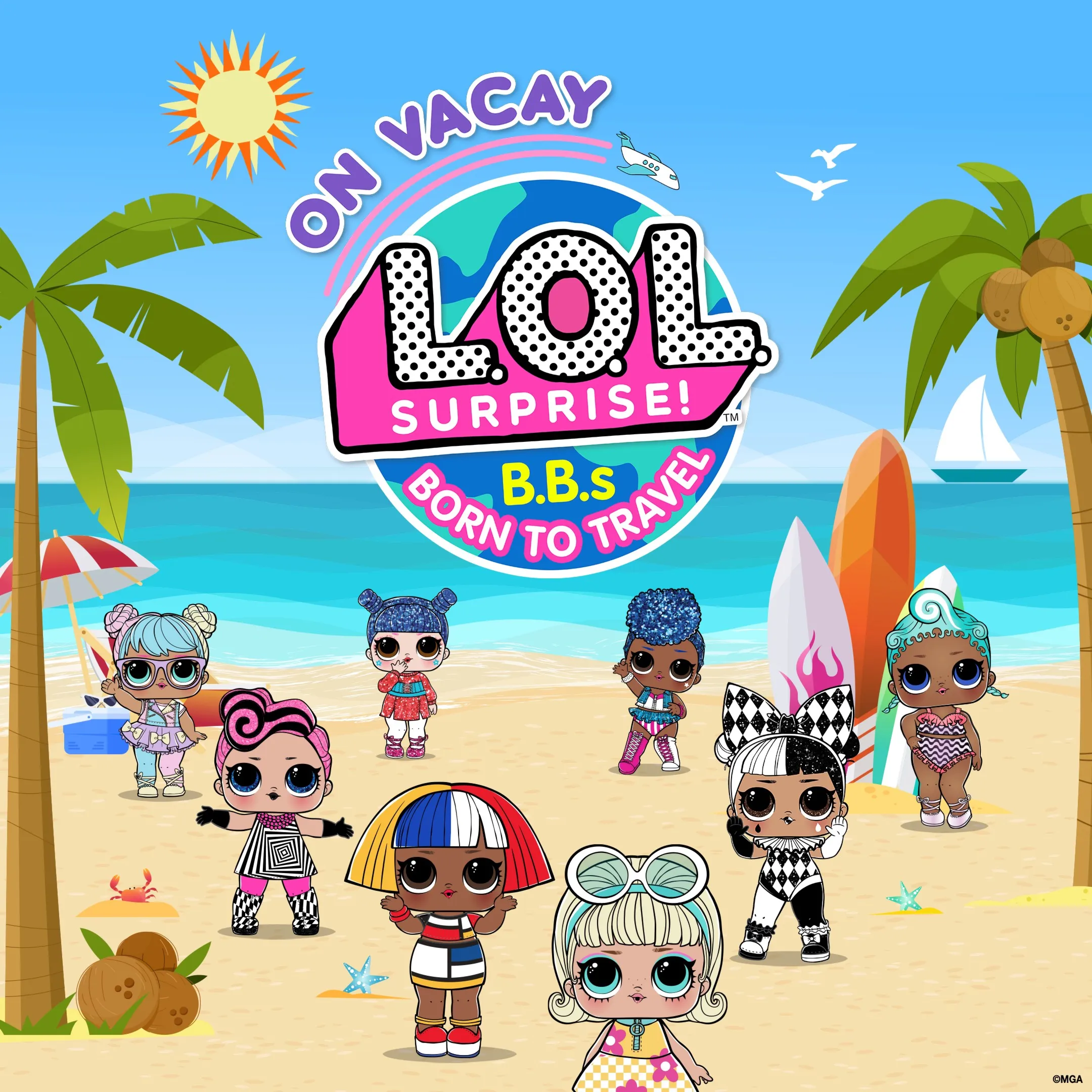L.O.L. Surprise! B.B.s BORN TO TRAVEL™ - On Vacay | XBOX | На любой аккаунт