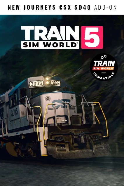 Train Sim World® 5: New Journeys - CSX SD40 | XBOX+PC | На любой аккаунт