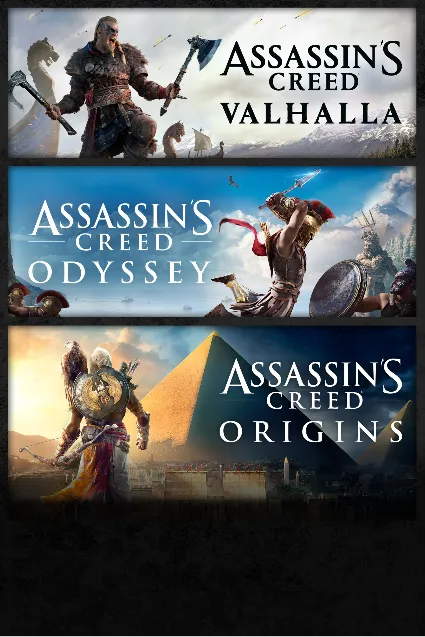 Assassin's Creed® Bundle: Assassin's Creed® Valhalla, Assassin's Creed® Odyssey, and