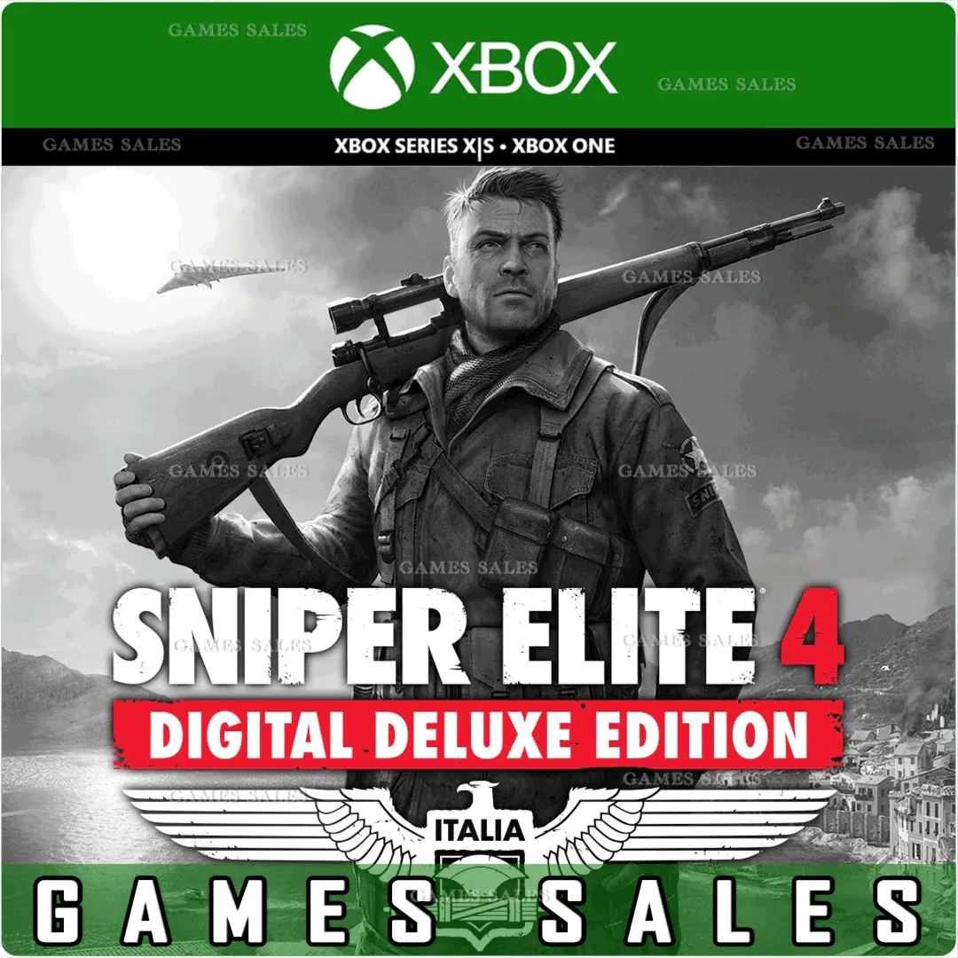 ✅❤️SNIPER ELITE 4 DIGITAL DELUXE EDITION❤️XBOX ONE|XS🔑КЛЮЧ✅