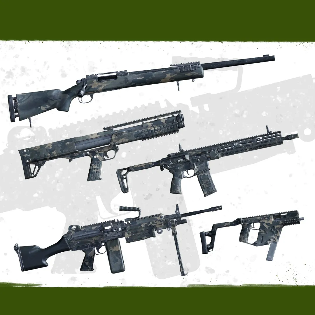 Insurgency: Sandstorm - Night Raven Weapon Skin Set | XBOX+PC | На любой аккаунт