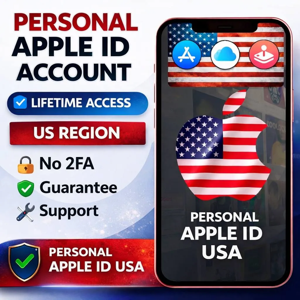 ЛИЧНЫЙ Apple ID без 2fa |Регион Америка|