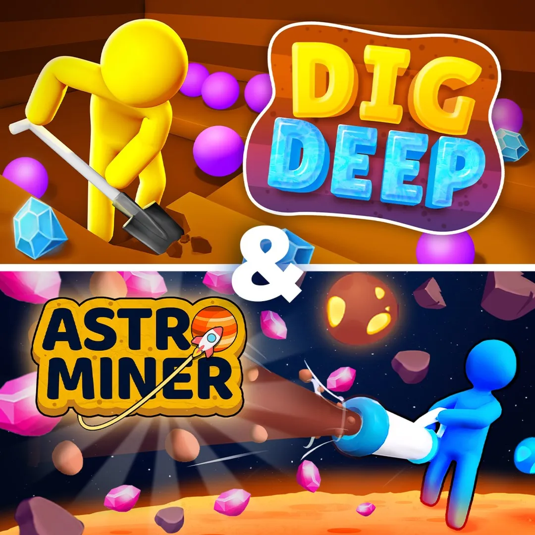 Dig Deep & Astro Miner | XBOX | На любой аккаунт
