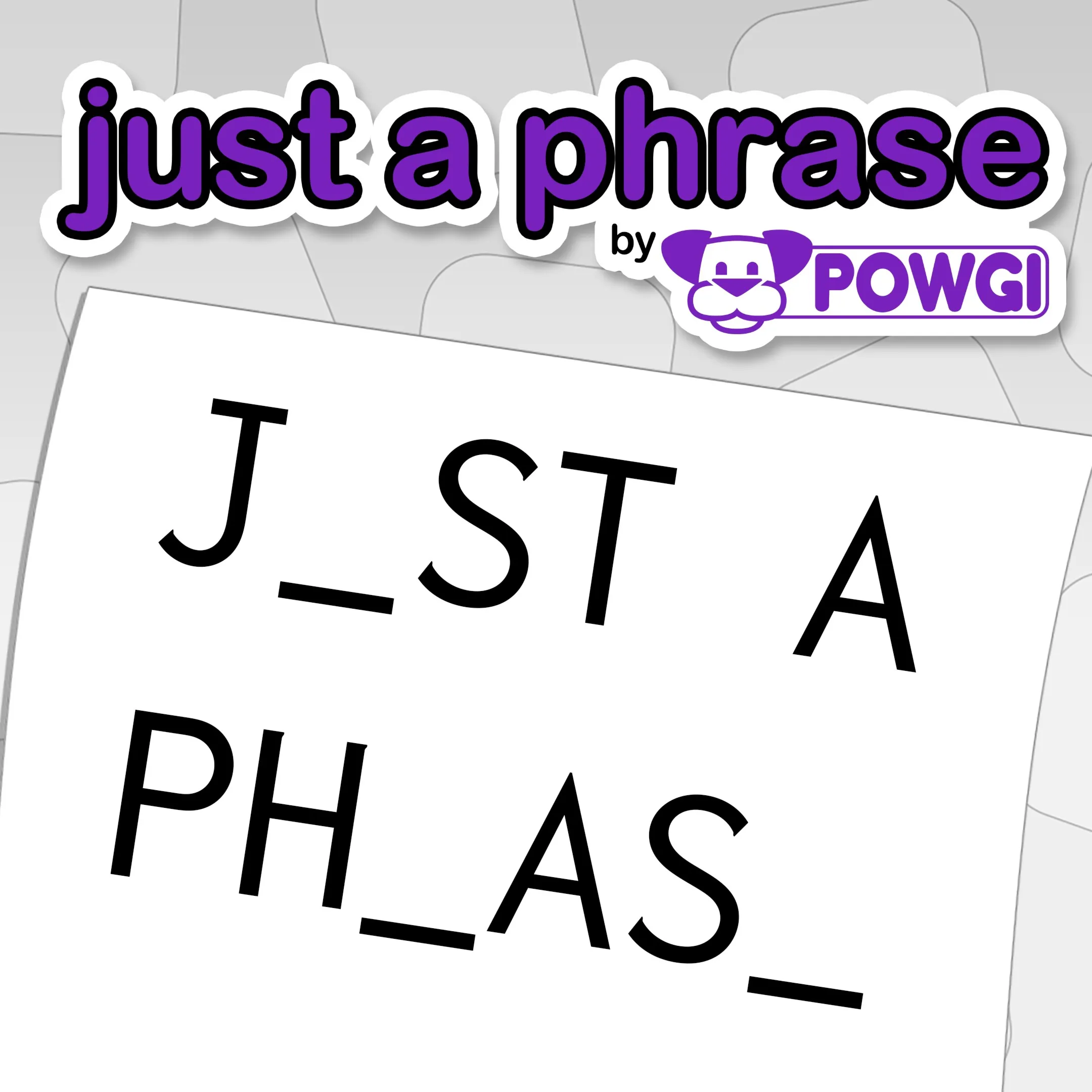 Just a Phrase by POWGI | XBOX | На любой аккаунт