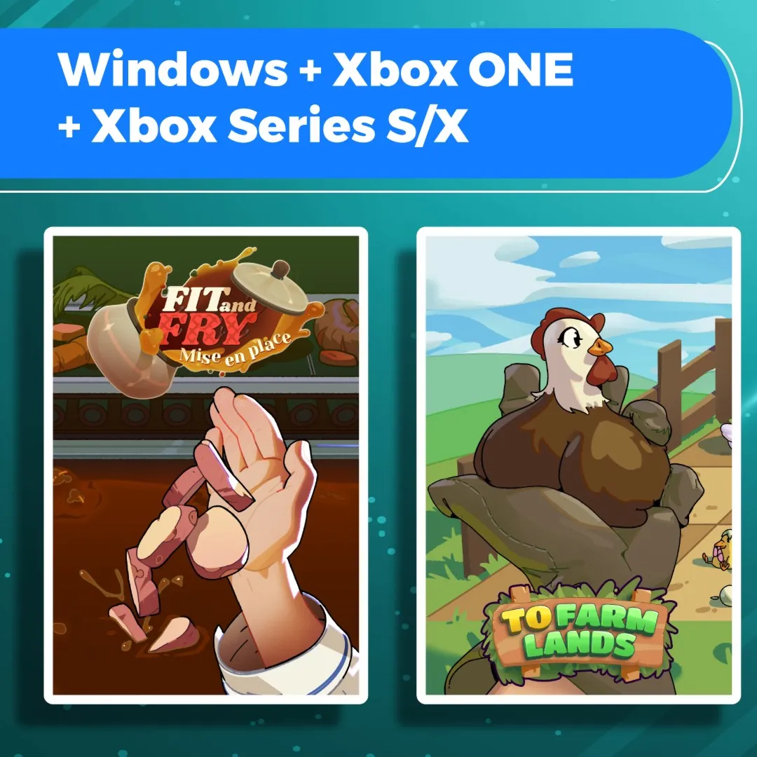 Fit and Fry: Mise en Place + To Farm Lands (Bundle) | XBOX+PC | На любой аккаунт