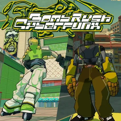 Bomb Rush Cyberfunk - Base  Jay | XBOX+PC | На любой аккаунт