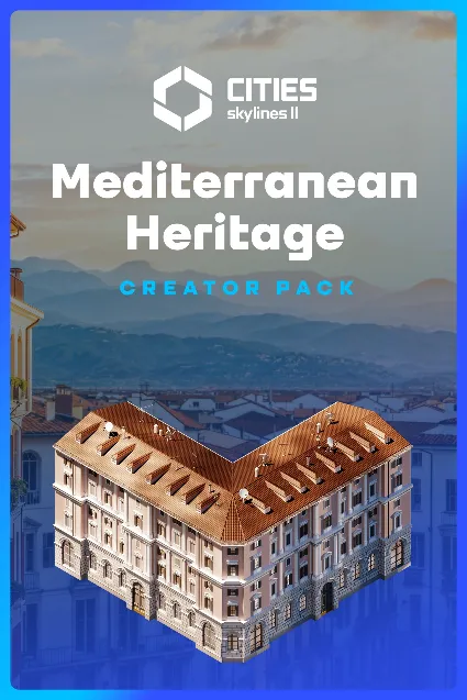 Cities: Skylines II - Creator Pack: Mediterranean Heritage | PC | На любой аккаунт