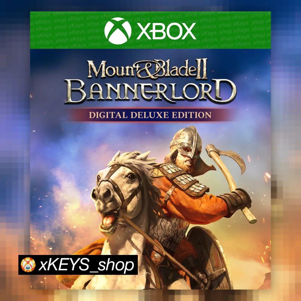  Mount & Blade II: Bannerlord Digital Deluxe Edition  ИГРА XBOX КОД КЛЮЧ