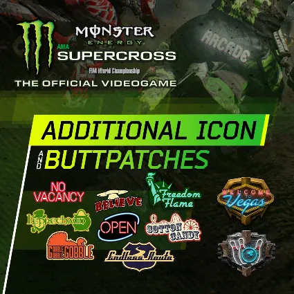Monster Energy Supercross - Additional Icons  Buttpatches | XBOX | На любой аккаунт