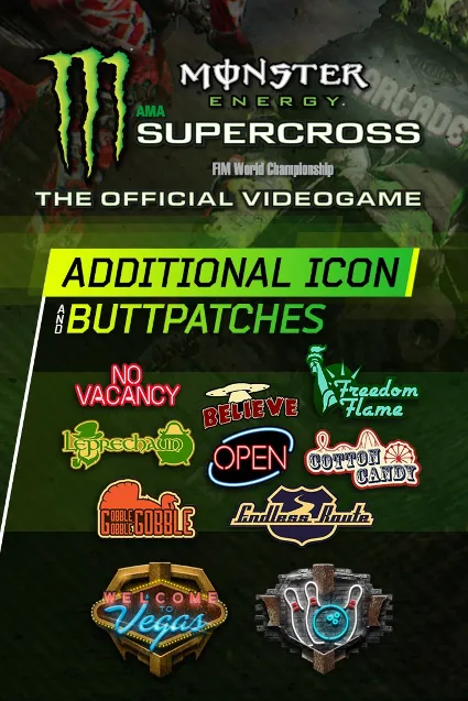 Monster Energy Supercross - Additional Icons  Buttpatches | XBOX | На любой аккаунт