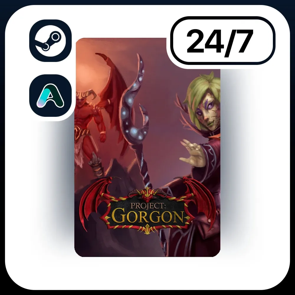 АВТО PROJECT: GORGON \ STEAM ПОДАРКОМ ДЛЯ KZ | RU | UA | CIS 24/7