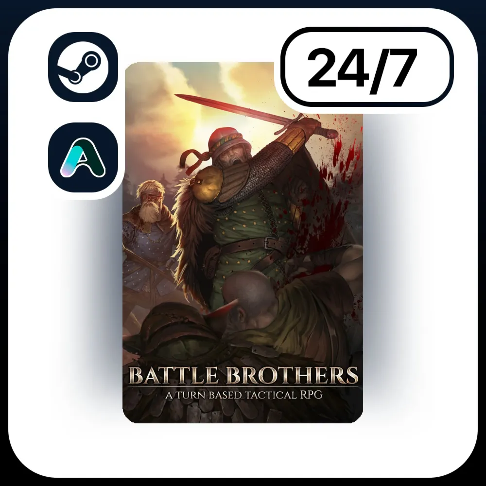 АВТО BATTLE BROTHERS \ STEAM ПОДАРКОМ ДЛЯ KZ | RU | UA | CIS 24/7