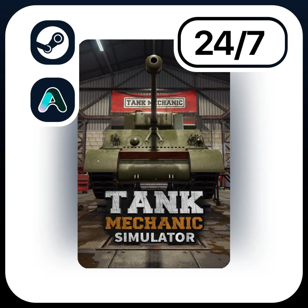 АВТО TANK MECHANIC SIMULATOR \ STEAM ПОДАРКОМ ДЛЯ KZ | RU | UA | CIS 24/7