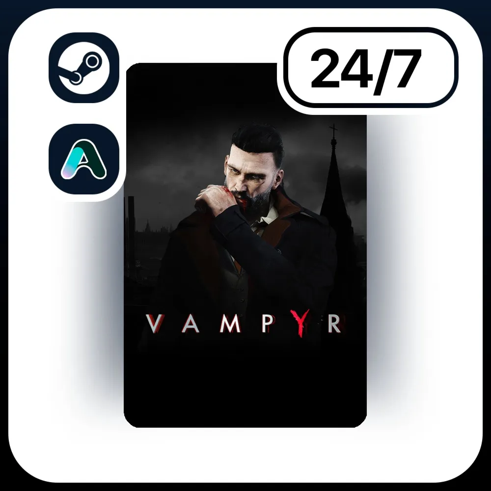 АВТО VAMPYR \ STEAM ПОДАРКОМ ДЛЯ KZ | RU | UA | CIS 24/7