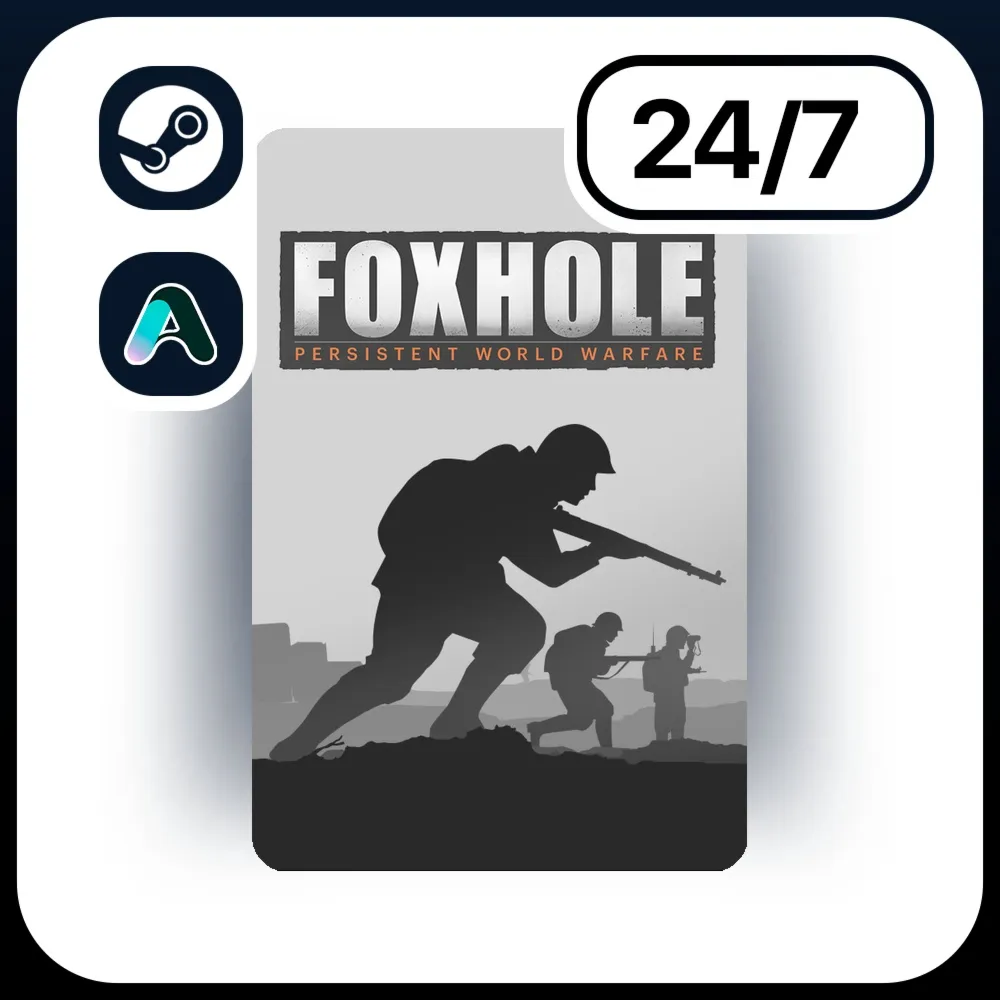 АВТО FOXHOLE \ STEAM ПОДАРКОМ ДЛЯ KZ | RU | UA | CIS 24/7