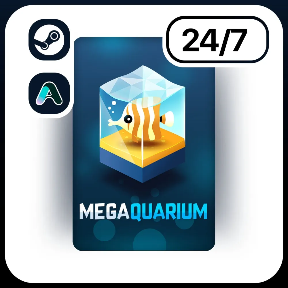 АВТО MEGAQUARIUM \ STEAM ПОДАРКОМ ДЛЯ KZ | RU | UA | CIS 24/7
