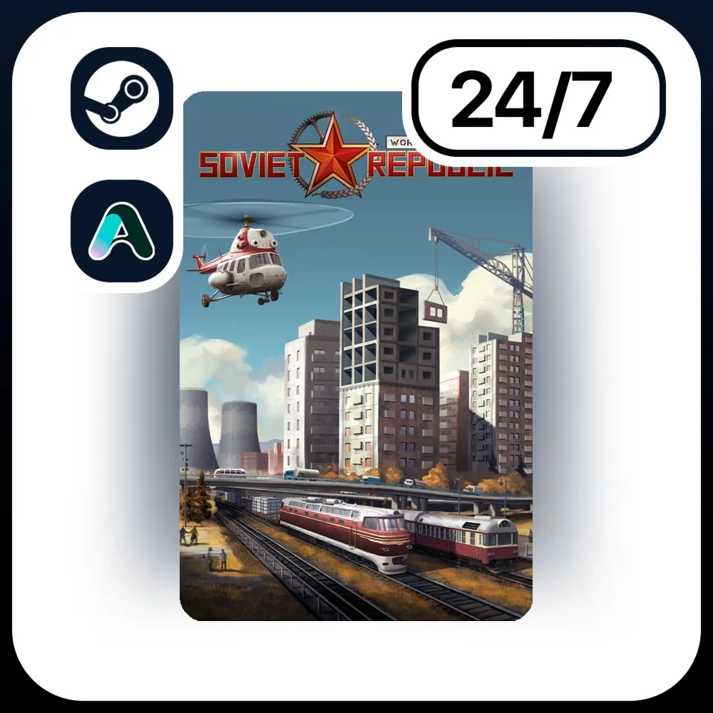 АВТО WORKERS & RESOURCES: SOVIET REPUBLIC \ STEAM ПОДАРКОМ ДЛЯ KZ | RU | UA | CIS 24/