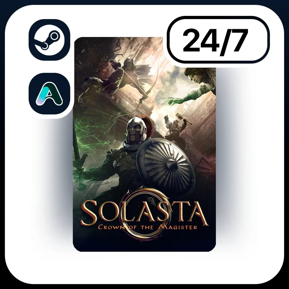 АВТО SOLASTA: CROWN OF THE MAGISTER \ STEAM ПОДАРКОМ ДЛЯ KZ | RU | UA | CIS 24/7