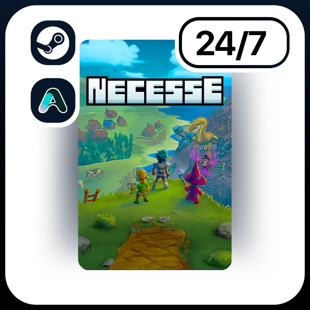 АВТО NECESSE \ STEAM ПОДАРКОМ ДЛЯ KZ | RU | UA | CIS 24/7