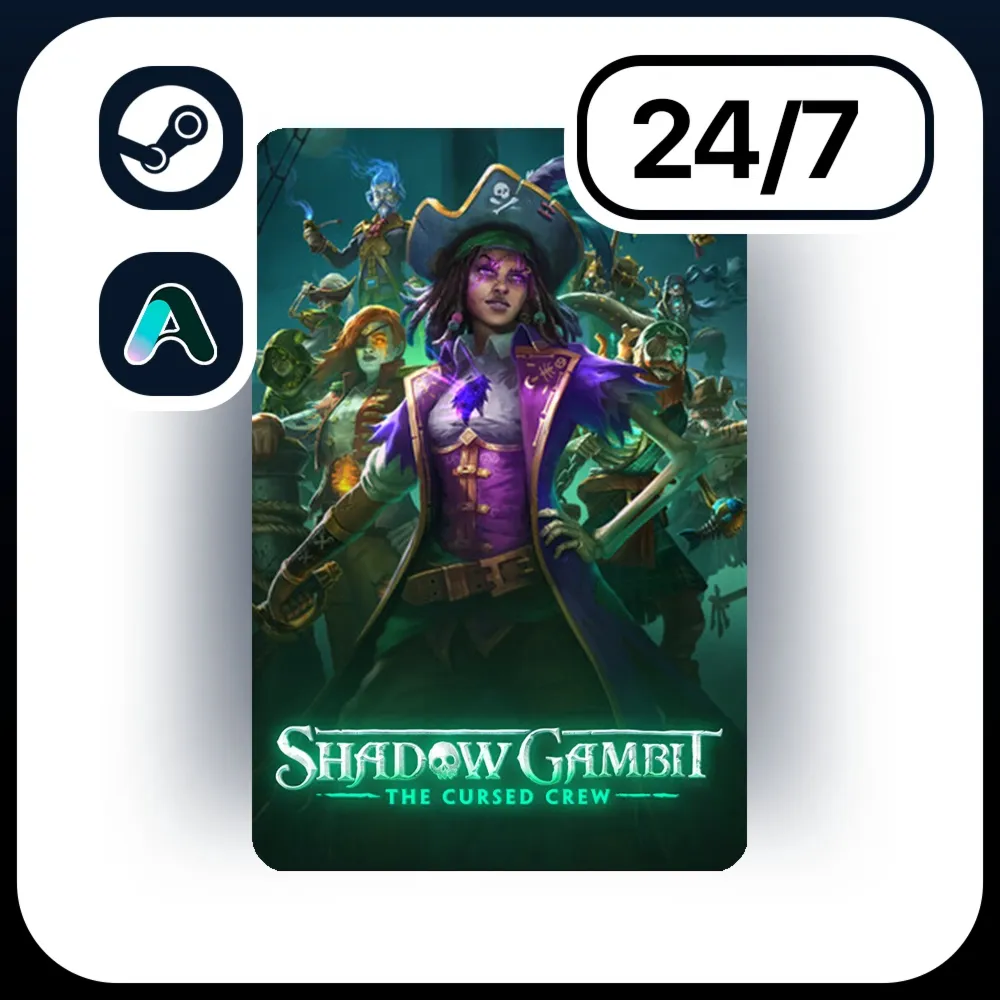 АВТО SHADOW GAMBIT: THE CURSED CREW \ STEAM ПОДАРКОМ ДЛЯ KZ | RU | UA | CIS 24/7