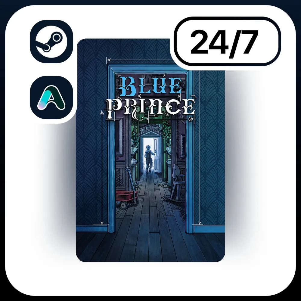 АВТО BLUE PRINCE \ STEAM ПОДАРКОМ ДЛЯ KZ | RU | UA | CIS 24/7