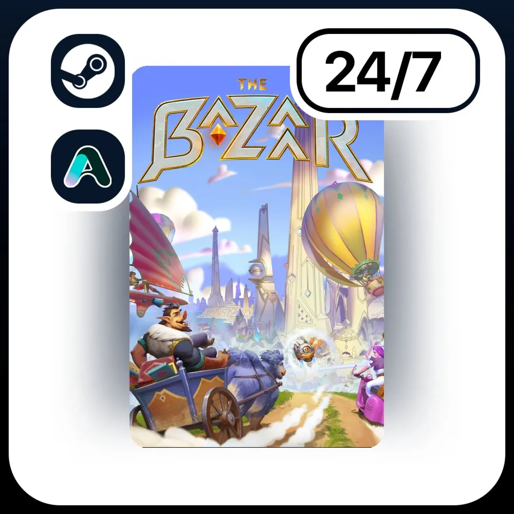 АВТО THE BAZAAR \ STEAM ПОДАРКОМ ДЛЯ KZ | RU | UA | CIS 24/7