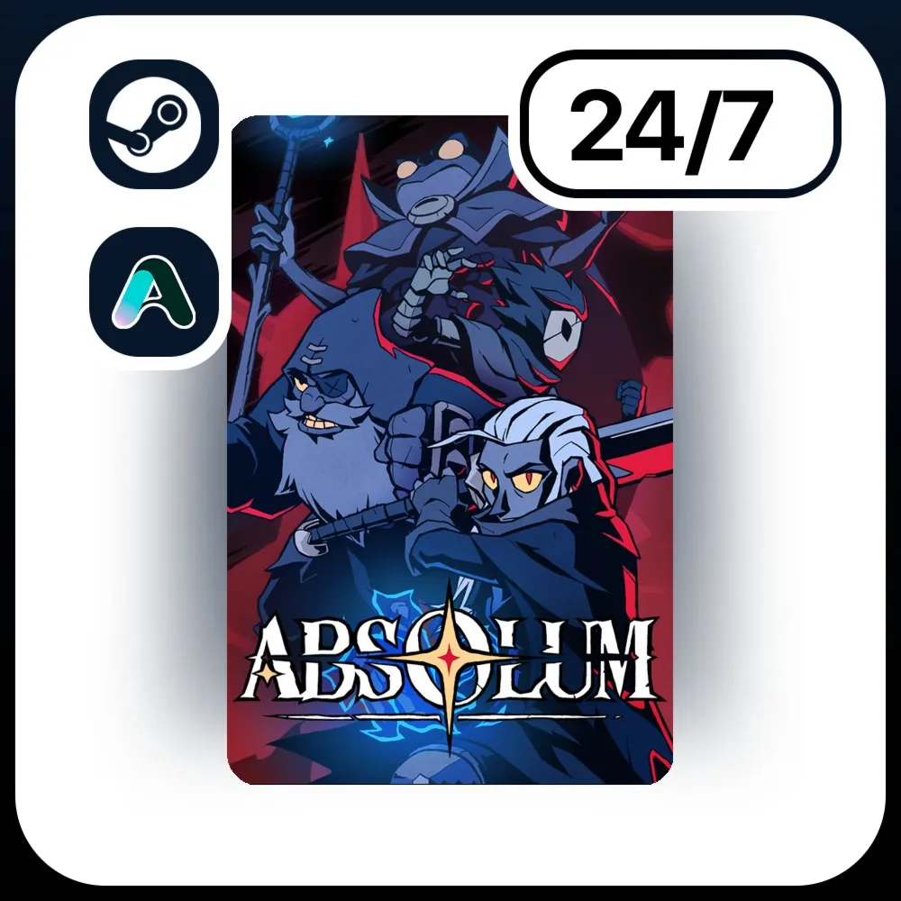 АВТО ABSOLUM \ STEAM ПОДАРКОМ ДЛЯ KZ | RU | UA | CIS 24/7