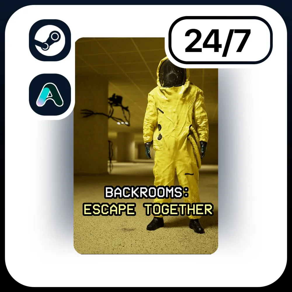 АВТО BACKROOMS: ESCAPE TOGETHER \ STEAM ПОДАРКОМ ДЛЯ KZ | RU | UA | CIS 24/7