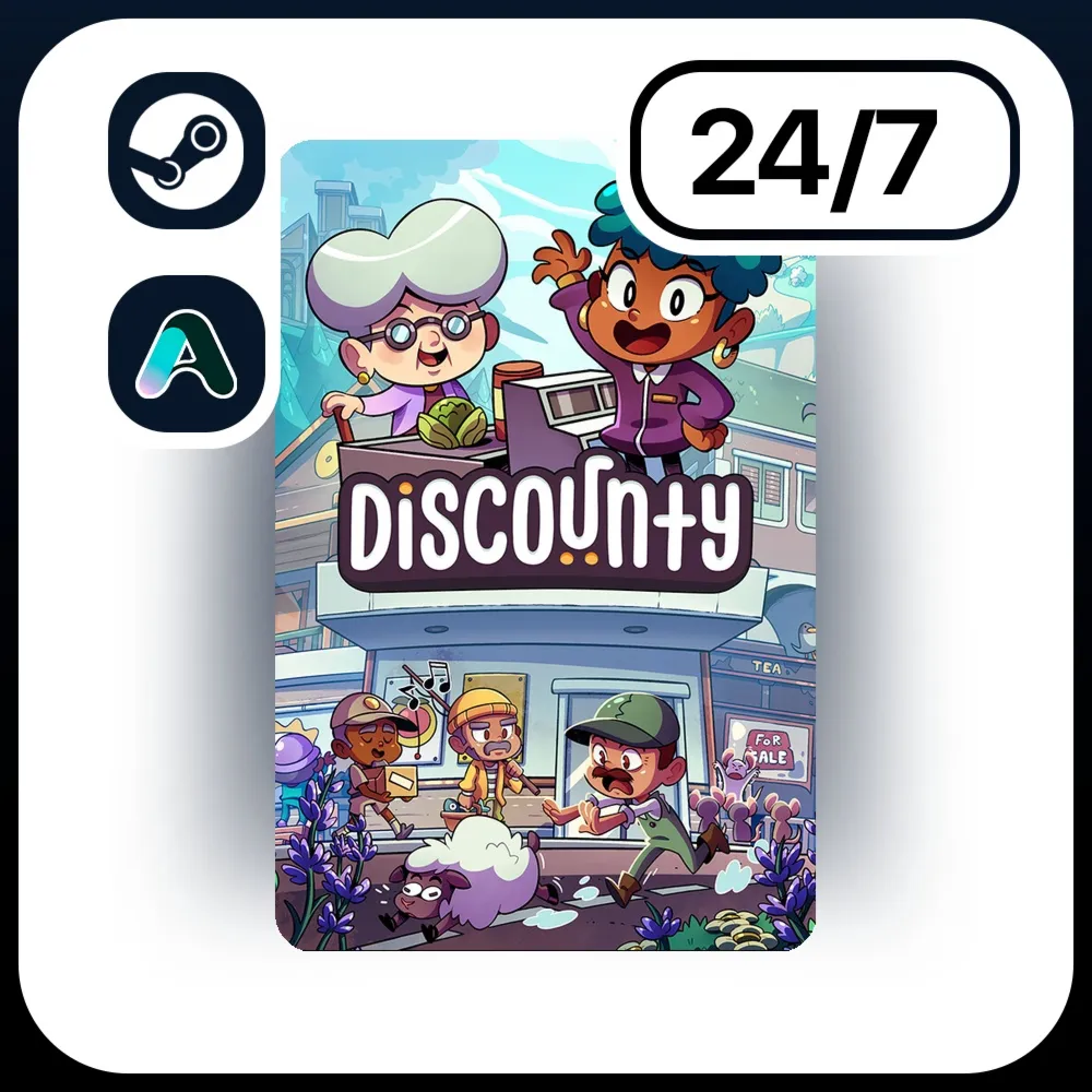 АВТО DISCOUNTY \ STEAM ПОДАРКОМ ДЛЯ KZ | RU | UA | CIS 24/7