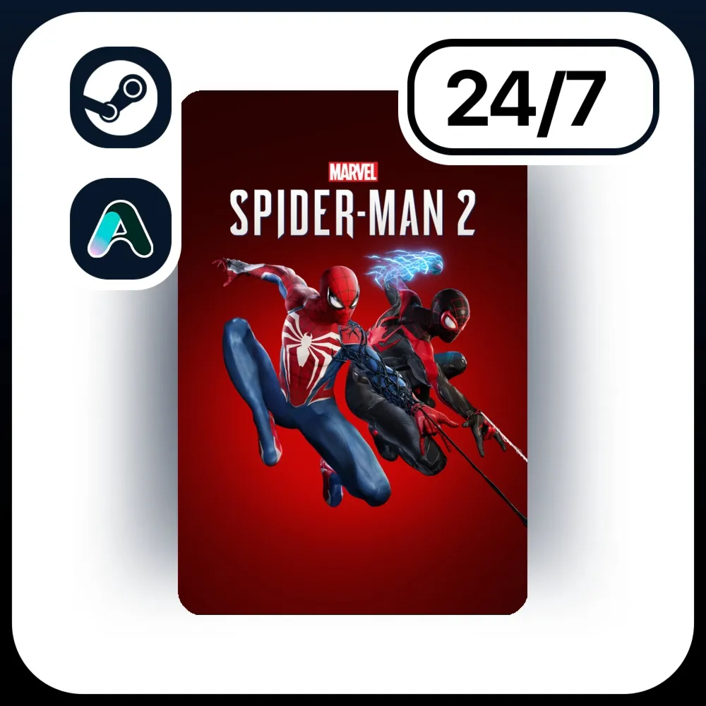 АВТО MARVEL'S SPIDER-MAN 2 \ STEAM ПОДАРКОМ ДЛЯ KZ | UA | CIS 24/7