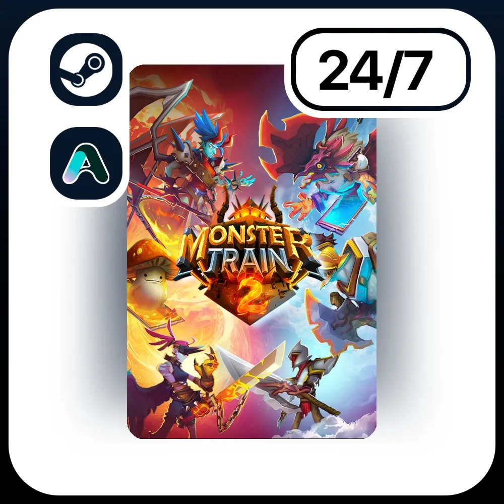 АВТО MONSTER TRAIN 2 \ STEAM ПОДАРКОМ ДЛЯ KZ | RU | UA | CIS 24/7