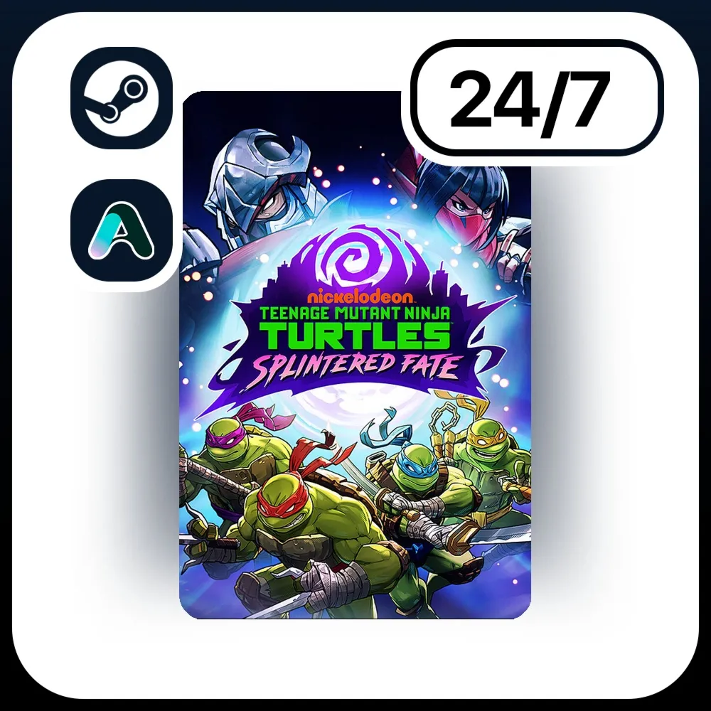 АВТО TEENAGE MUTANT NINJA TURTLES: SPLINTERED FATE \ STEAM ПОДАРКОМ ДЛЯ KZ | UA | CIS