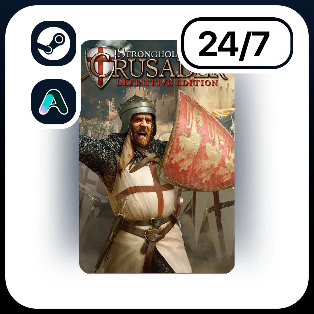 АВТО STRONGHOLD CRUSADER: DEFINITIVE EDITION \ STEAM ПОДАРКОМ ДЛЯ KZ | RU | UA | CIS 