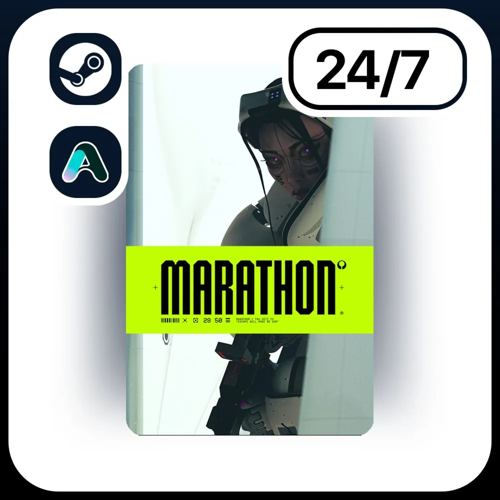 АВТО MARATHON \ STEAM ПОДАРКОМ ДЛЯ KZ | UA | CIS 24/7
